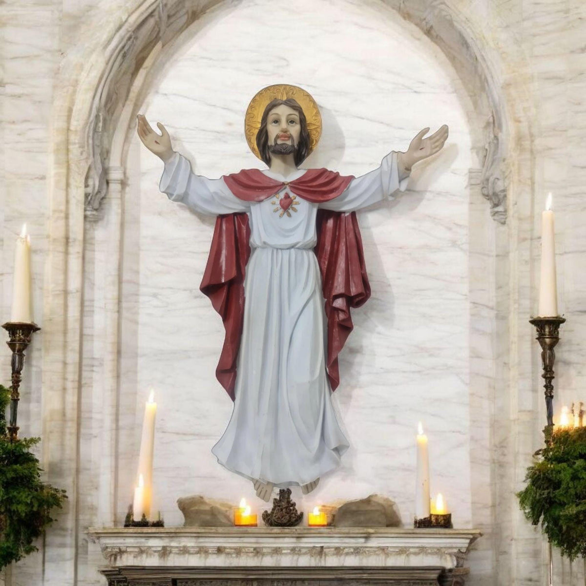 Jesus-Wandaufhänger, katholische Heilige und Jungfrauen, religiöse Produkte,