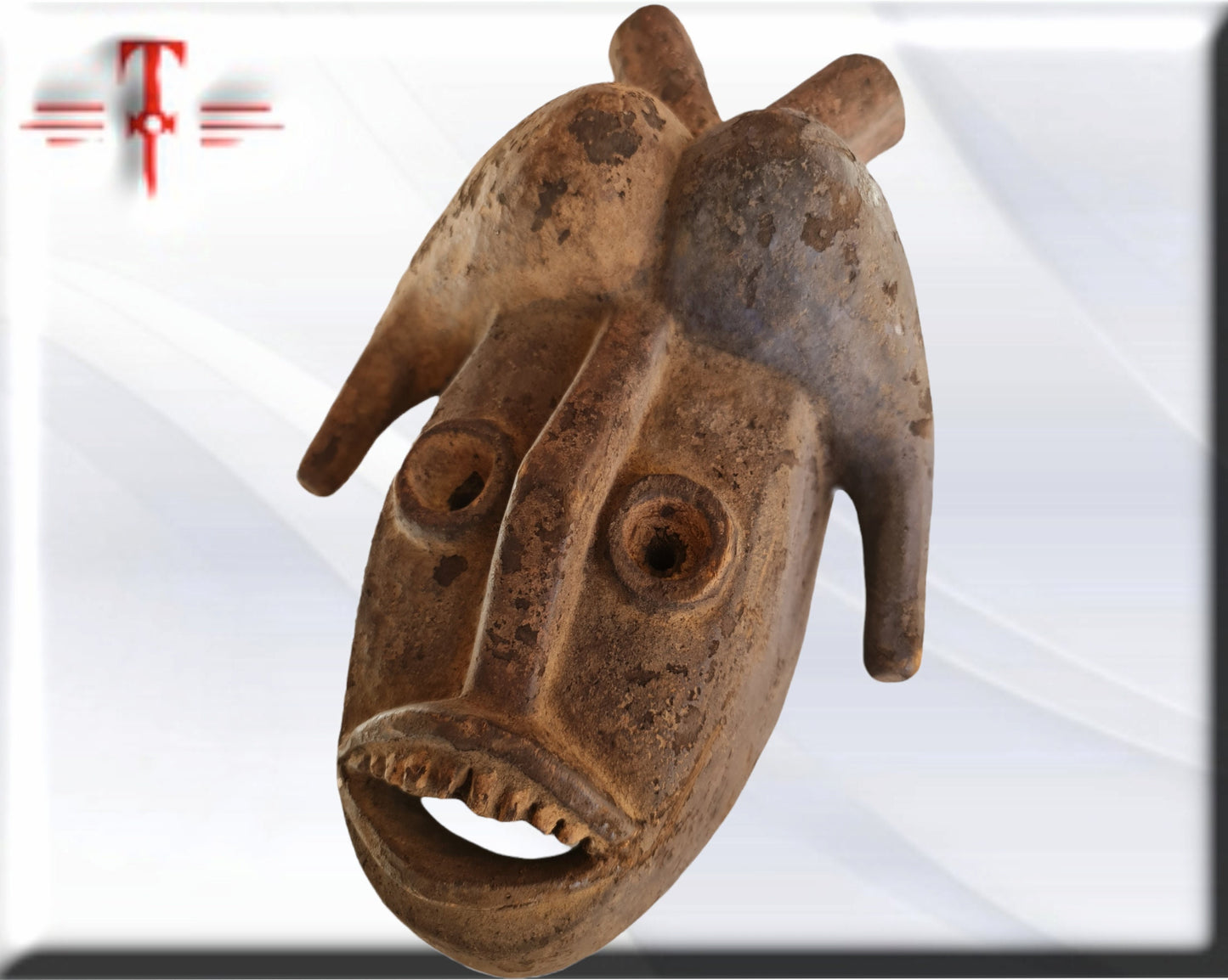 Máscara Yaca Congo . Arte africano  , Galería de arte