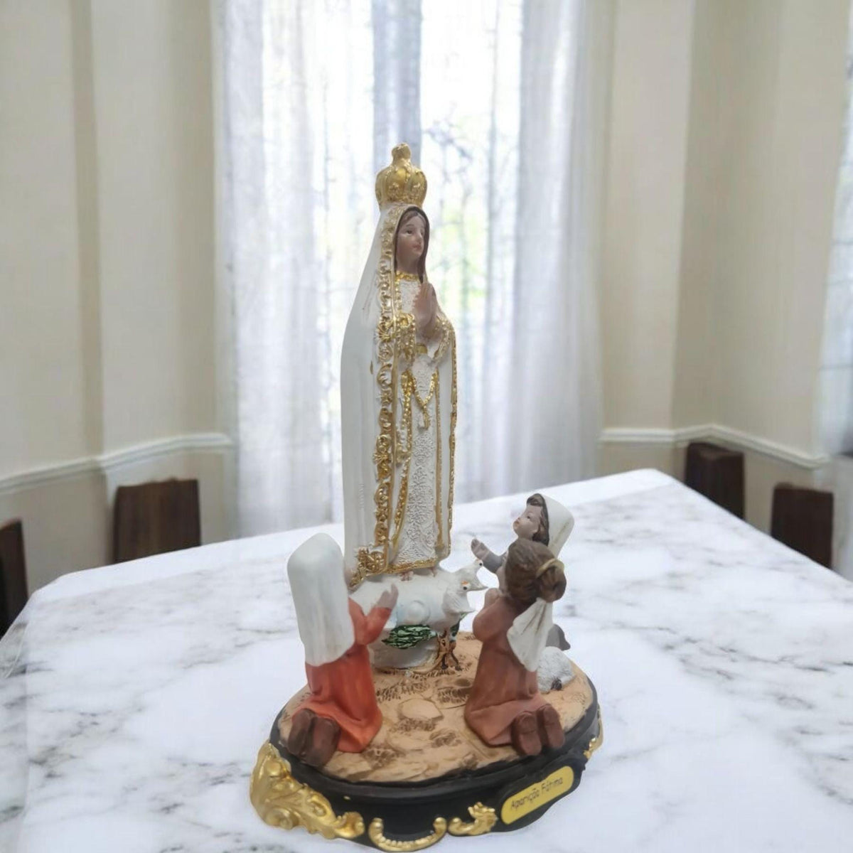Estatua de la Aparición de Fátima, Santos y Vírgenes Católicos, Productos Religiosos