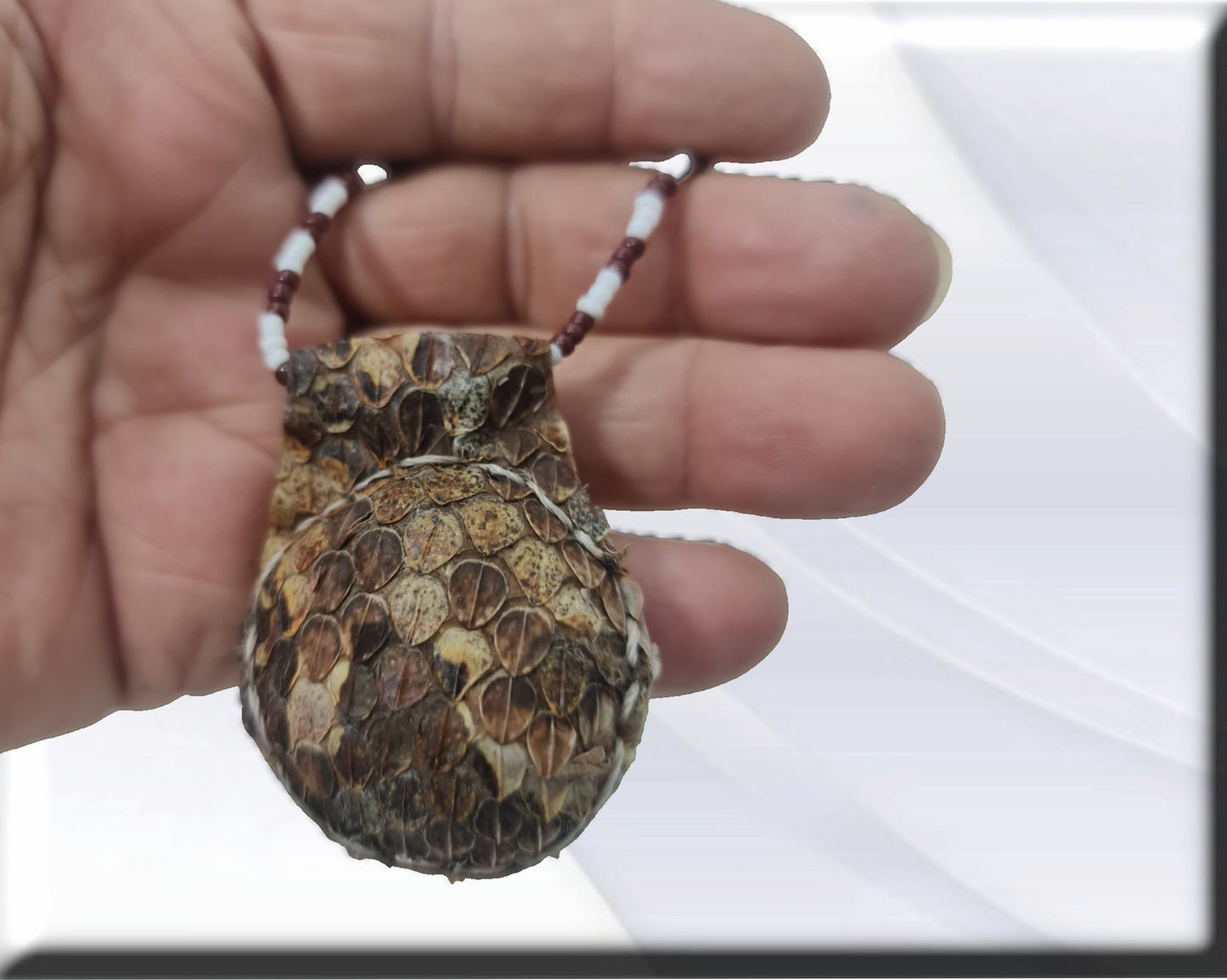 Afrikanisches Schlangenamulett, Hexereischutz, Pythontempel, Vodun-Geheimnisse, Traditionelle afrikanische Kunst