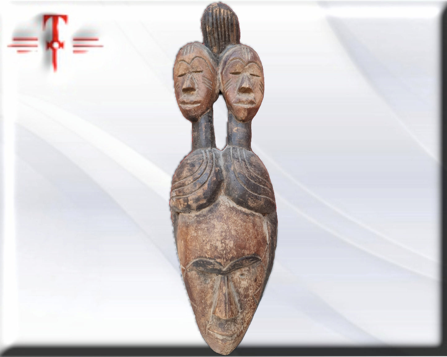 Igbo-Maske Nigeria Galerie Kunst, Antiquitäten, afrikanisches Kunsthandwerk