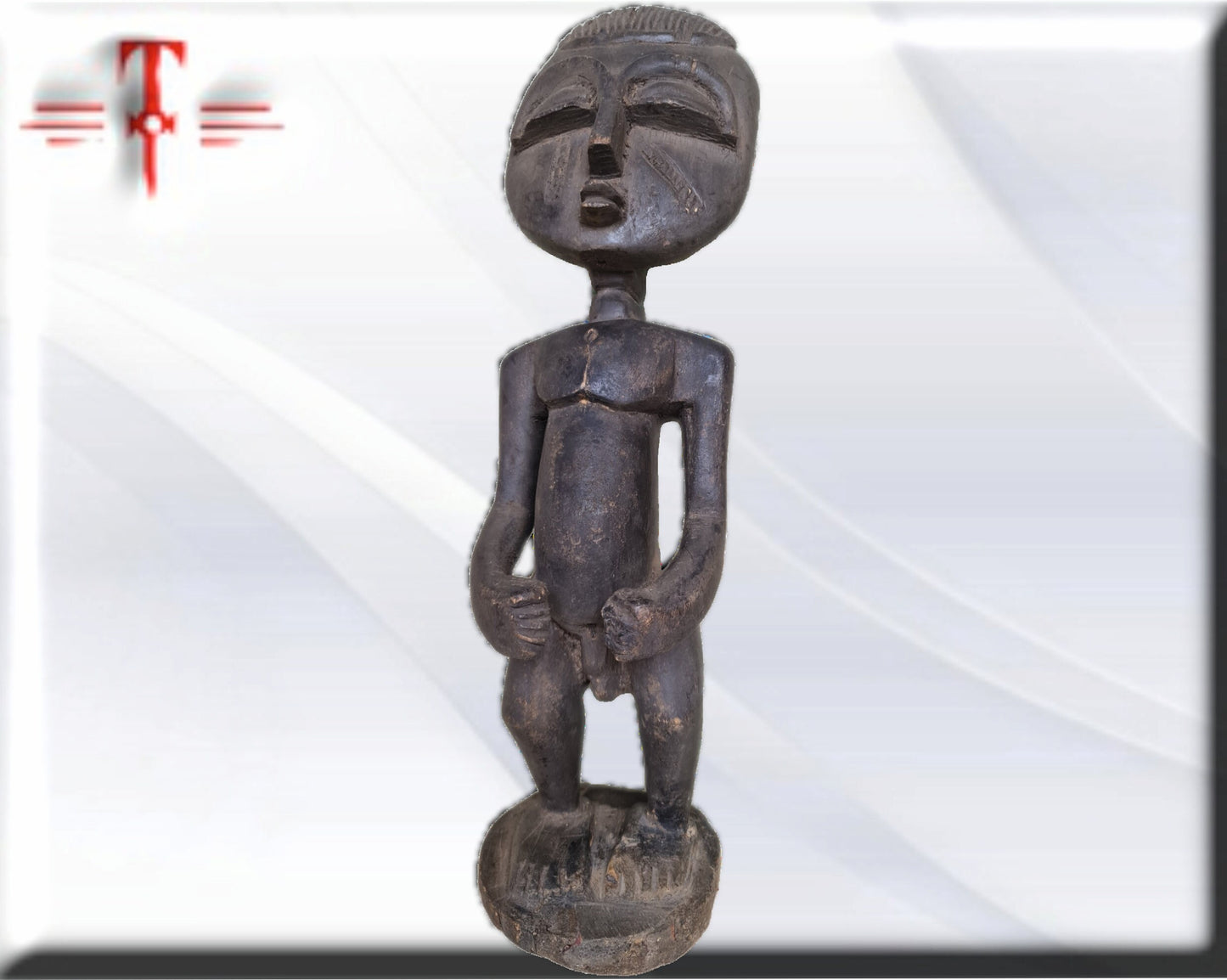 Fetiche Baule Costa de Marfil  , arte Africano , Galería de arte , hecho a mano