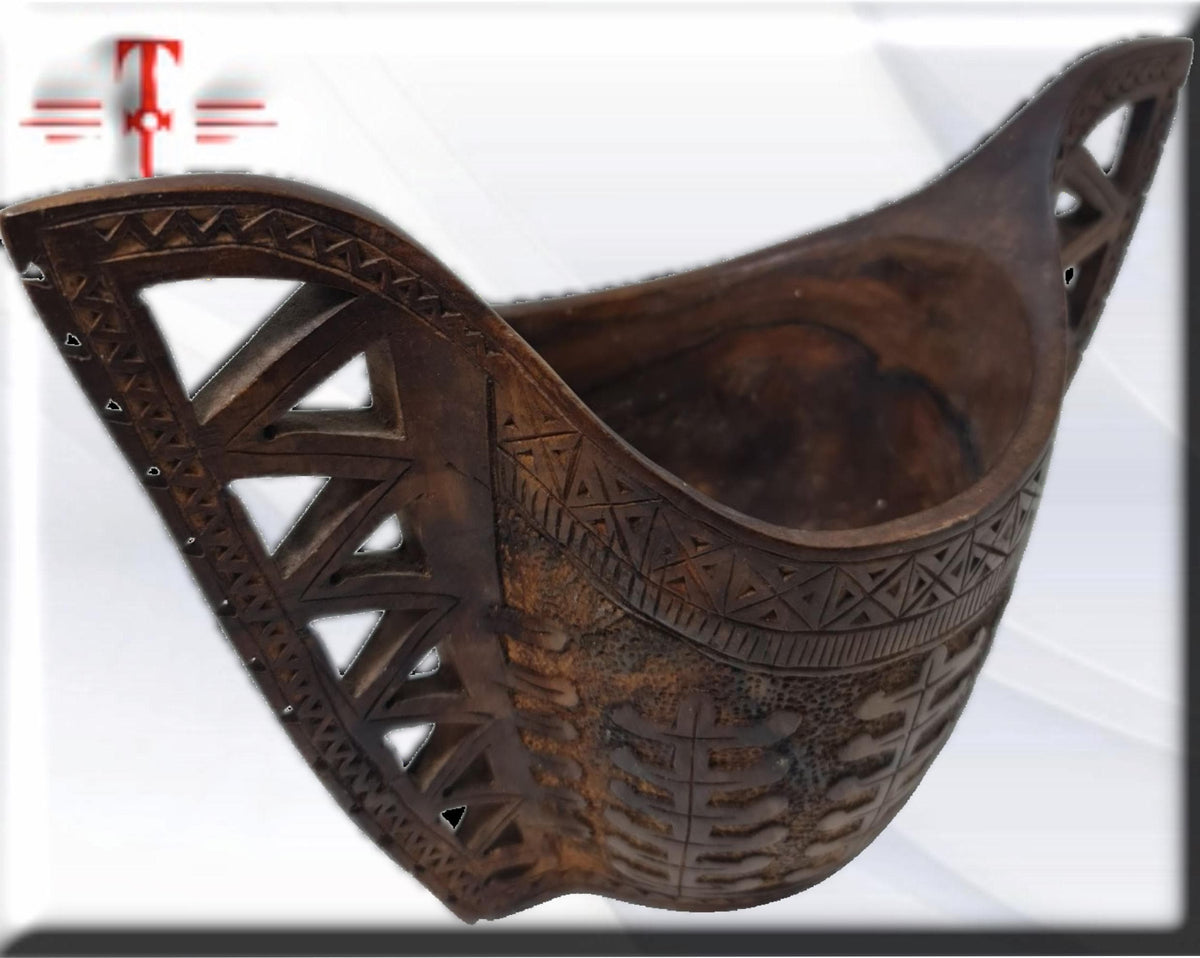 Holzkorb Afrikanische Kunst, Kunstgalerie, Antiquitäten, Afrikanisches Kunsthandwerk