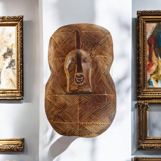 Luba Kongo Maskenschild, afrikanische Kunst, Kunstgalerie, afrikanisches Kunsthandwerk, Antike