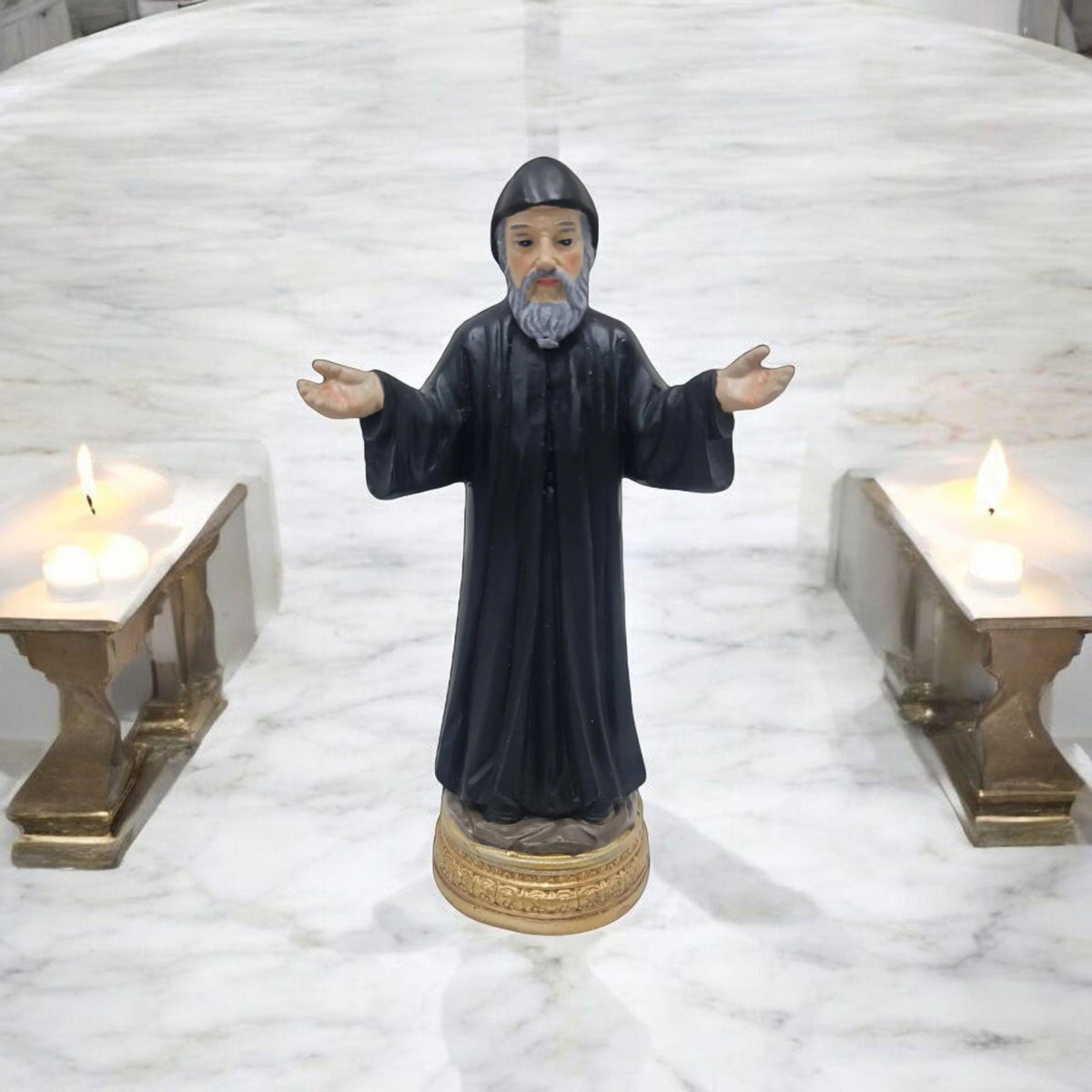 Estatua San Charbel . Catholic Saints and Virgins, Religious products,