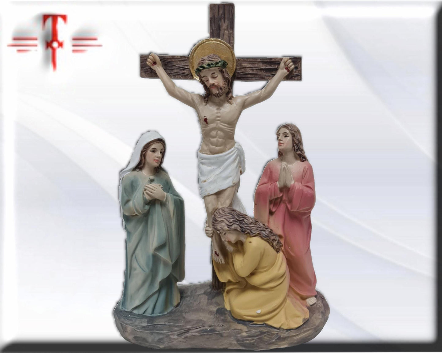 Kreuz Jesu mit den 3 Marien. Katholische Heilige und Jungfrauen, Religiöse Produkte,