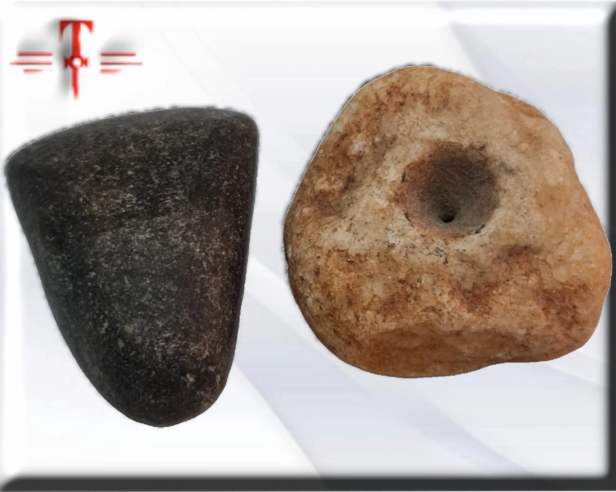 sokpe y atrobó , piedra hembra y piedra macho de changó ( heviesso ) .