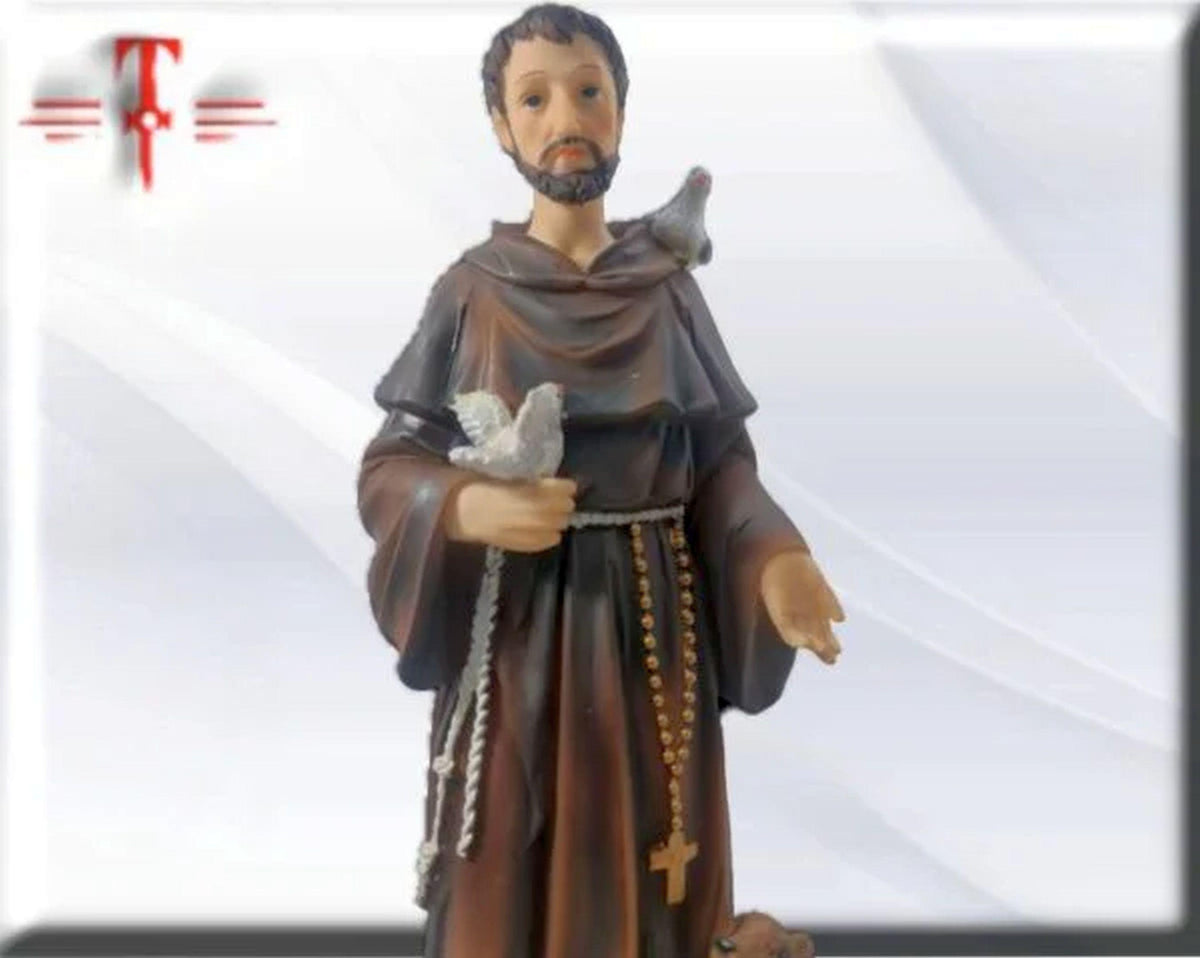 Heiliger Franz von Assisi Gips, Katholische Heilige und Jungfrauen, Religiöse Produkte