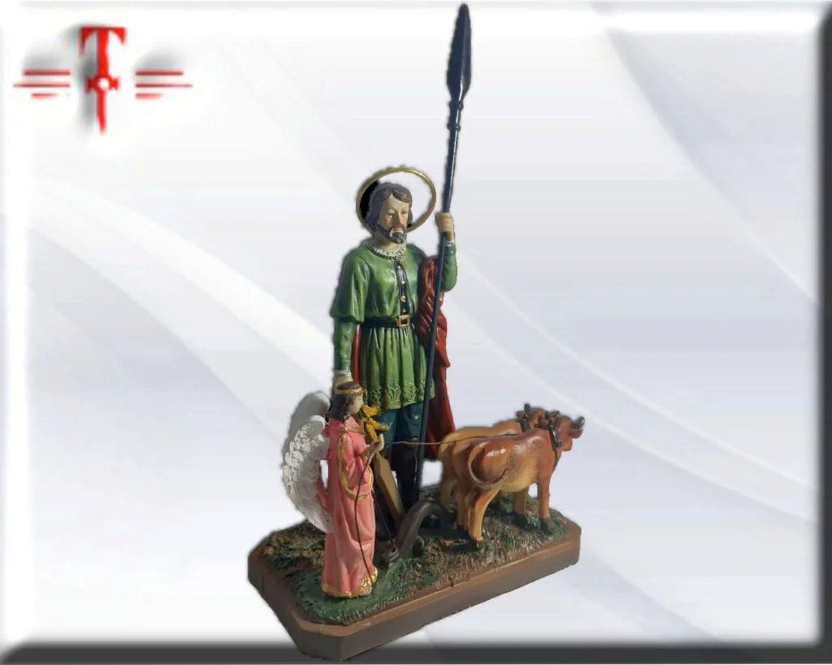 San Isidro con bueyes , Santos y Vírgenes católicos , productos Religiosos