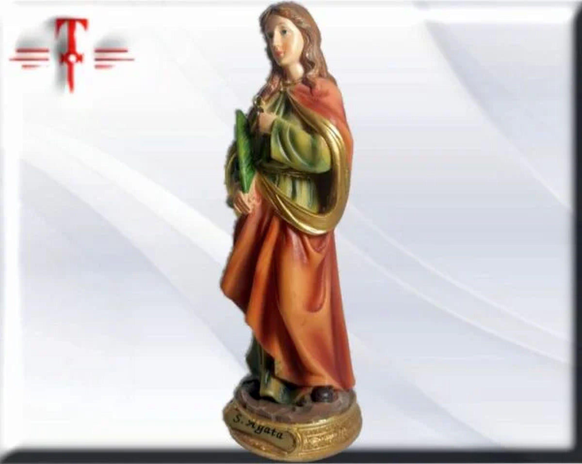 Santa Ágata  . Catholic Saints and Virgins, Religious products,