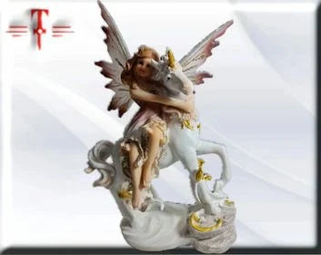 Statue des Gottes Dagda, mythologische Götter, esoterische und religiöse Gegenstände, handbemalt