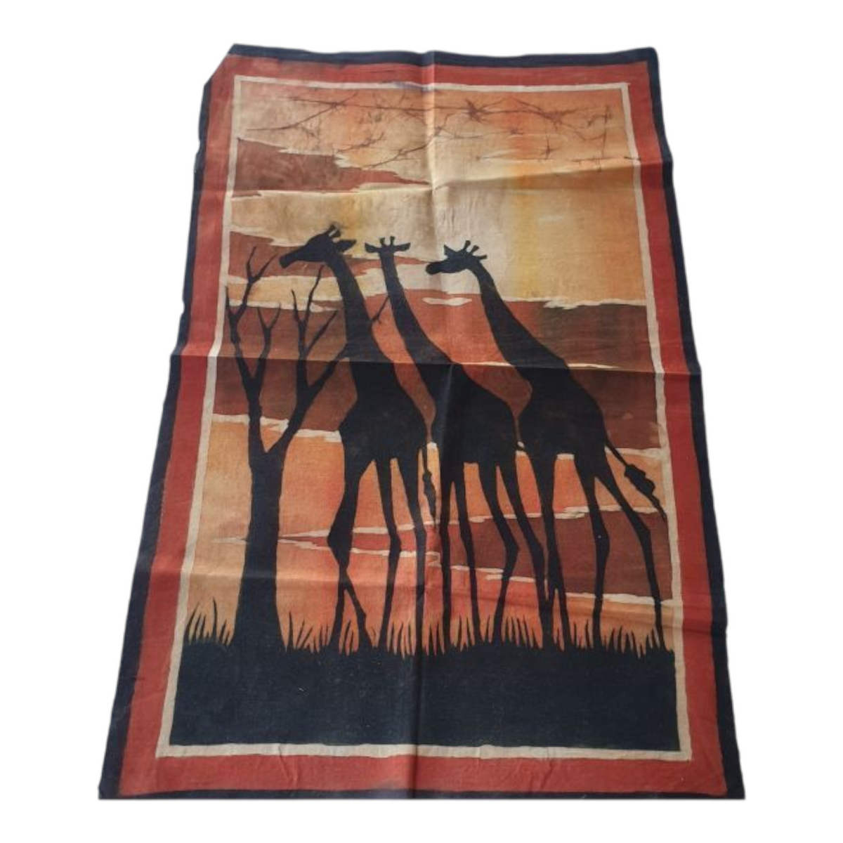 Tapiz artesanal Africano